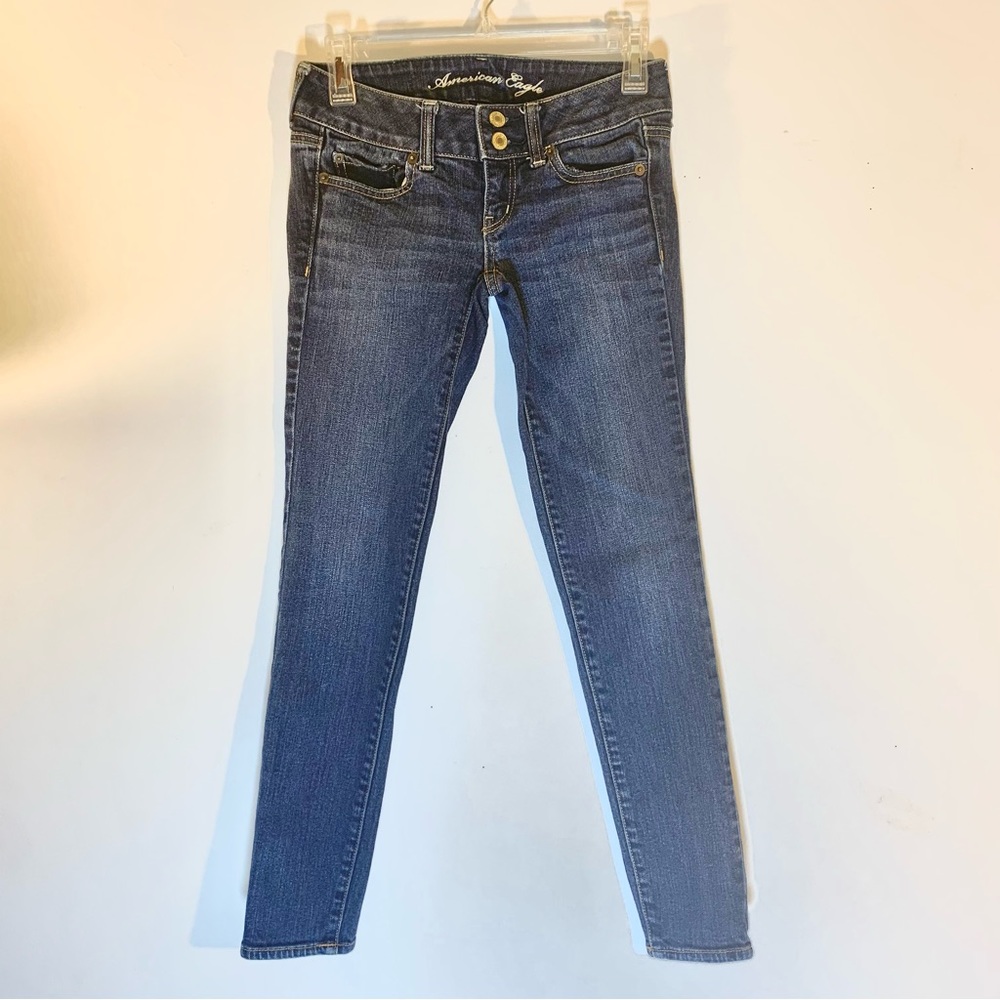 American Eagle jeans, super skinny, so cal, size 0